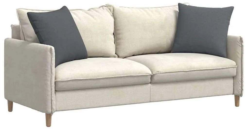 vidaXL Μαξιλάρι Καναπέ 2 pcs Σκούρο Γκρι 50 x 50 cm ύφασμα