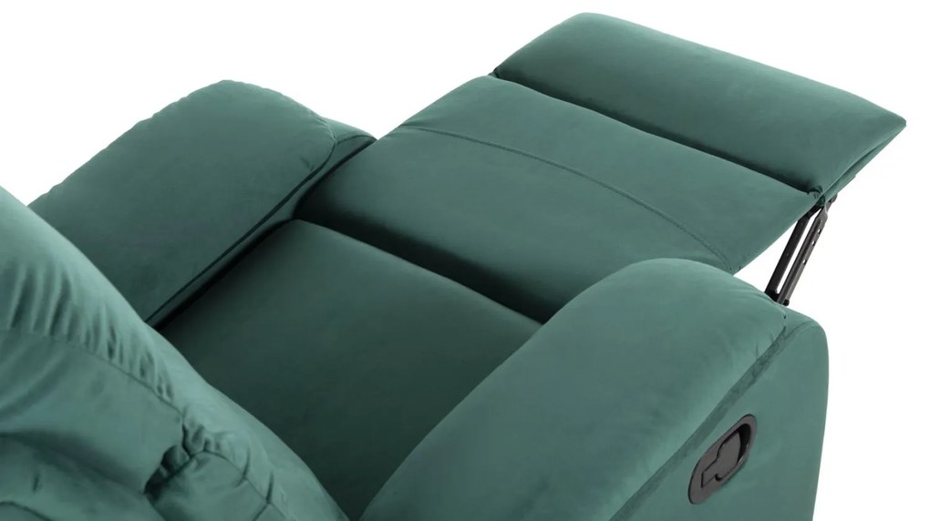 Πολυθρόνα YASUMU RELAX C9783.03 Βελούδο Κυπαρισσί 80x93x100Υεκ. 80x93x100 εκ.