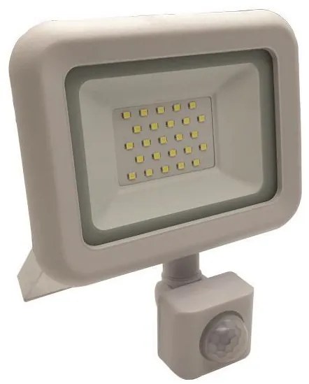 Προβολέας LED SMD Με Ανιχνευτή Κίνησης 20W IP44 6500K Λευκό Plus 147-69653 Eurolamp 147-69653 Λευκό