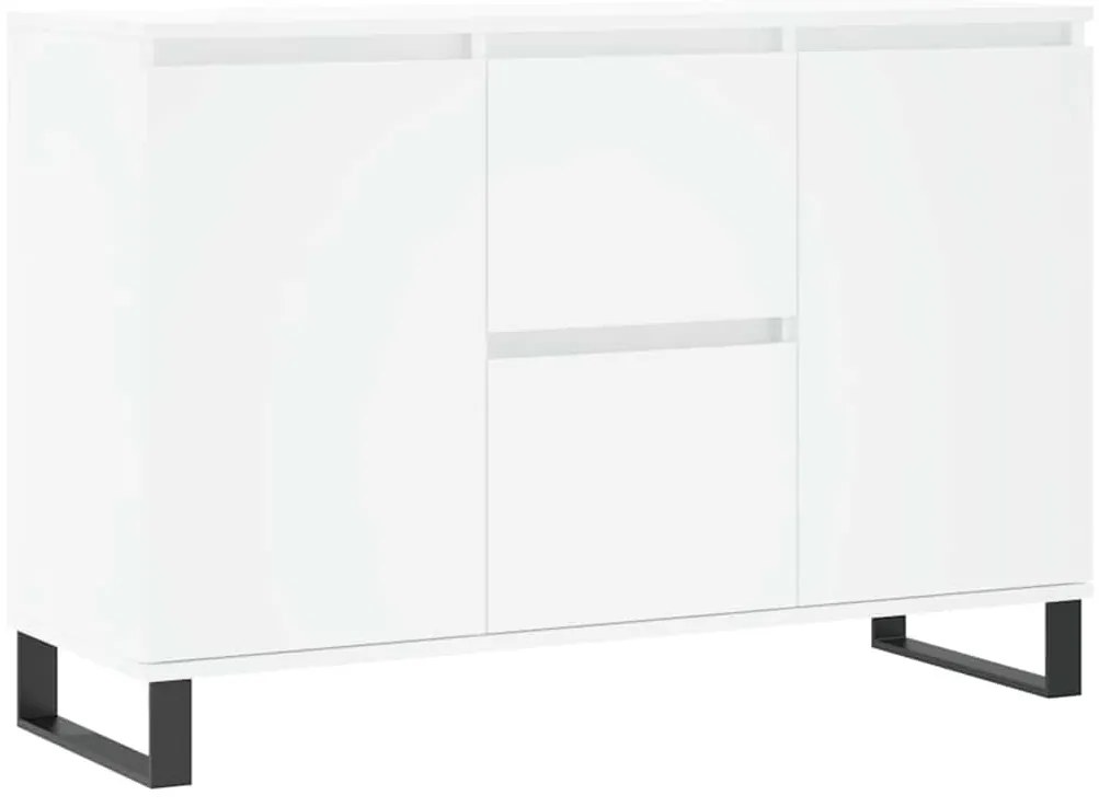 vidaXL Μπουφές Λευκός 104 x 35 x 70 εκ. από Επεξεργασμένο Ξύλο
