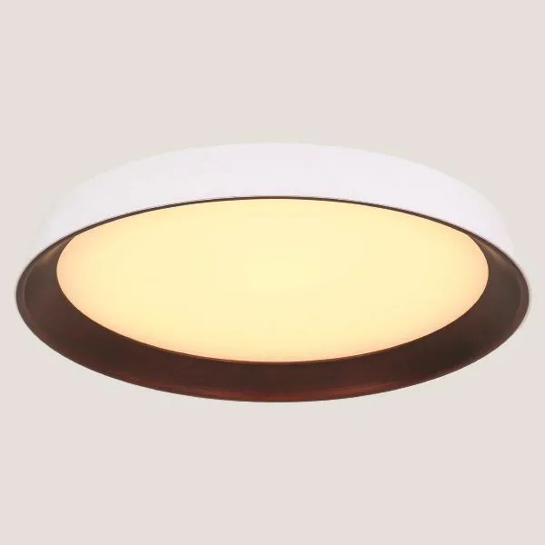 ΠΛΑΦΟΝΙΕΡΑ LED 60W Φ700X90 3000Κ ΛΕΥΚΗ/ΜΠΡΟΝΖΕ MOONLIGHT ARTE ILLUMINA Eurolamp 144-51007