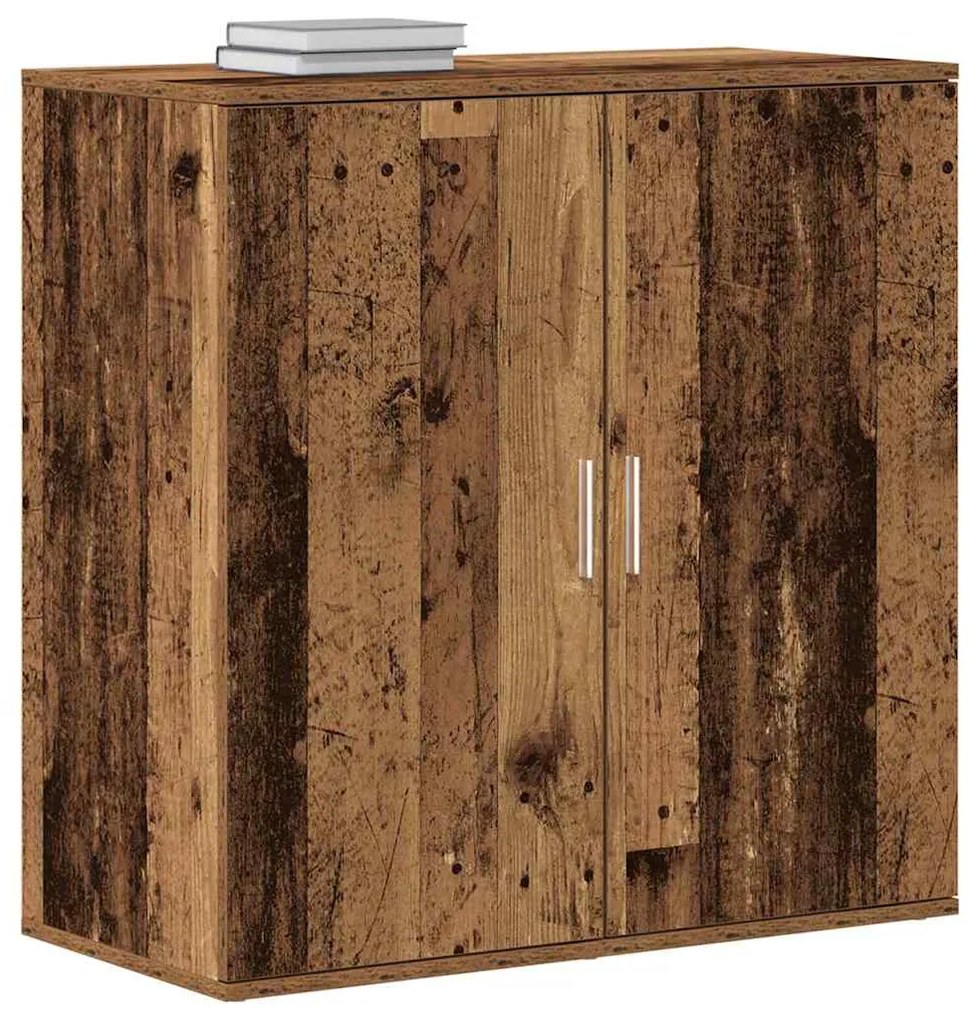 vidaXL Πλαϊνό γραφείο Παλιό ξύλο 79 x 38 x 80 εκ. Επεξεργασμένο ξύλο