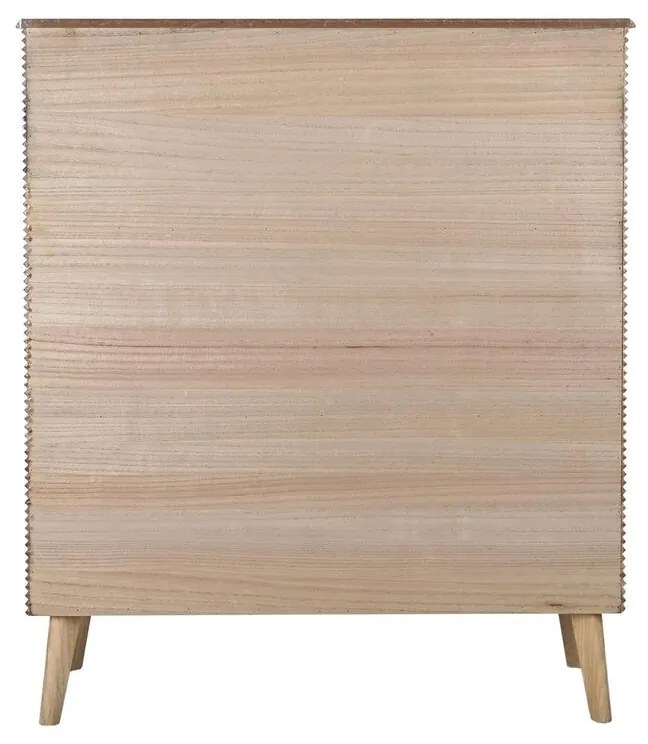 Σκευοθήκη DKD Home Decor Χρυσό Ανοιχτό καφέ Ξυλο παουλόβνια Ξύλο MDF 100 x 44 x 118 cm