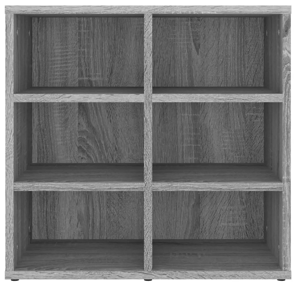 vidaXL Παπουτσοθήκη Γκρι Sonoma 52,5 x 30 x 50 εκ.