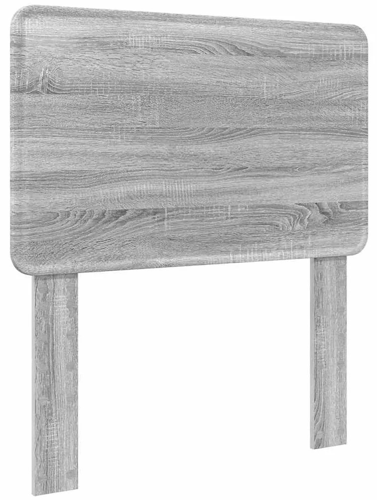 vidaXL Κεφαλάρι με κεφαλάρι Γκρίζο Σονομα 100 cm Επεξεργασμένο ξύλο