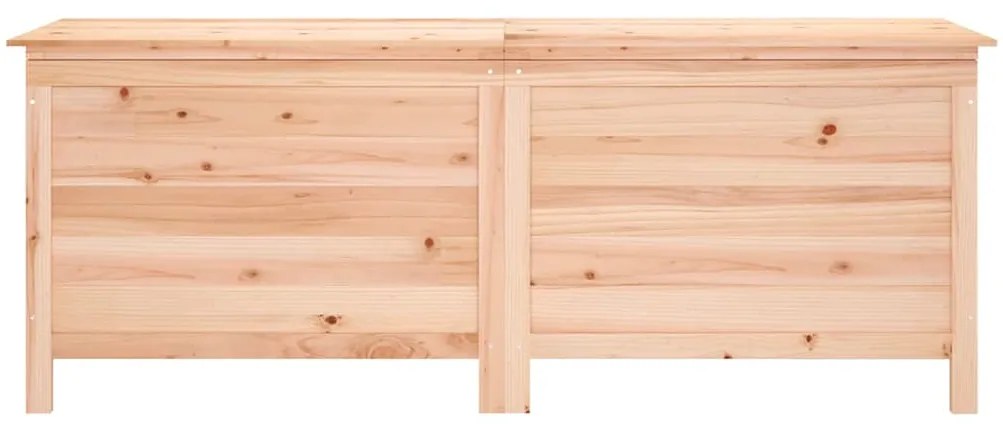 vidaXL Μπαούλο Αποθήκευσης Κήπου 150x50x56,5 εκ. από Μασίφ Ξύλο Ελάτης