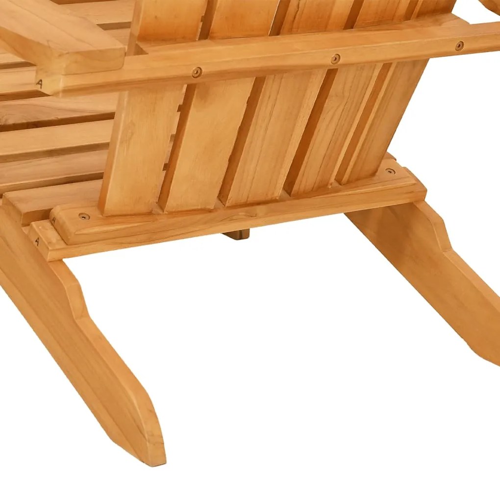 ΚΑΡΕΚΛΑ ΚΗΠΟΥ ADIRONDACK 77X78X95 ΕΚ. ΑΠΟ ΜΑΣΙΦ ΞΥΛΟ TEAK 4008081