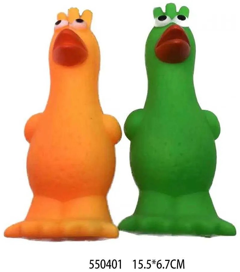 Παιχνίδι σκύλου Latex ζωάκι - 15.5x6.7cm - 12pcs - 550401