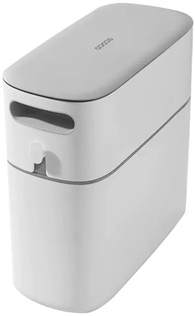 ECOCO κάδος απορριμμάτων E2244 με σακούλες, 12lt, λευκός