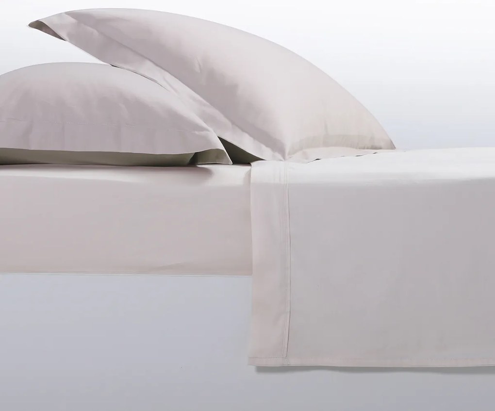 Ζεύγος Μαξιλαροθήκες Oxford (52x72) Nef-Nef Homeware Elements 24 Εκρού