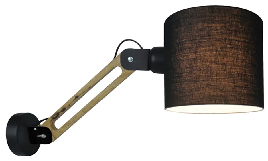 Απλίκα Τοίχου Homelighting Angona 77-3655 Natural