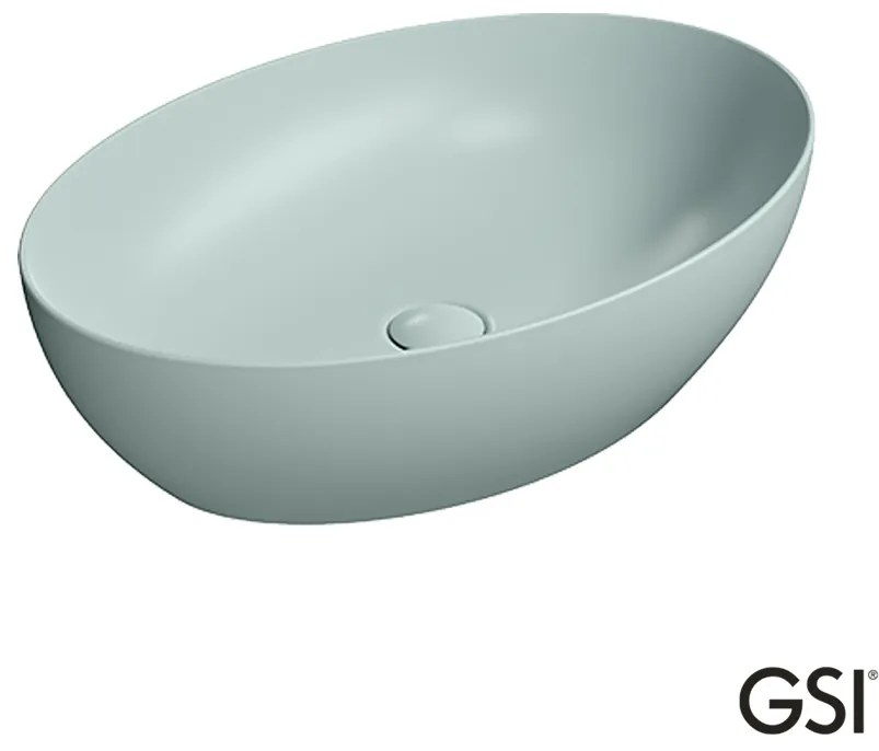 Νιπτήρας Πορσελάνης Pura 60x42 GSI Ghiaccio 8842-920