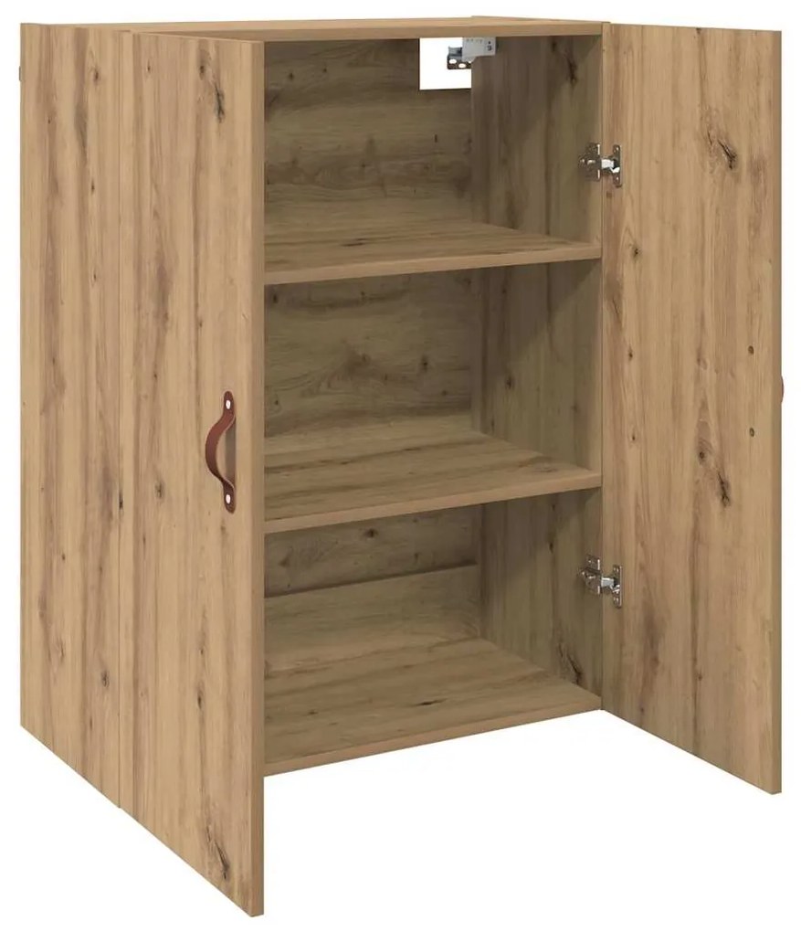 vidaXL Ντουλάπια Τοίχου 2 pcs artisan δρυς 69.5 x 34 x 90 εκ.