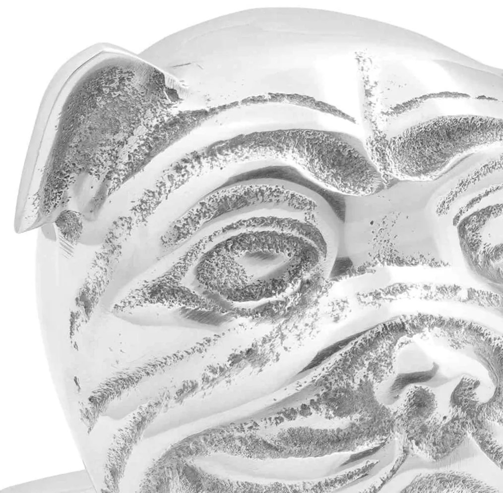 vidaXL Βιβλιοστάτες 2 pcs Ασημί 8 x 12 x 16.5 εκ. Αλουμίνιο