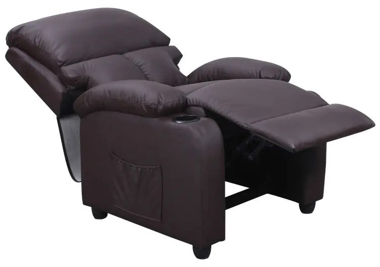 Πολυθρόνα Massage Sunday Καφέ Pu 72Χ89Χ106εκ.