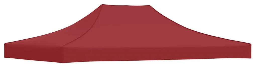 vidaXL Κάλυμμα Τέντας Εκδηλώσεων Μπορντό 4 x 3 μ. 270 γρ/μ²