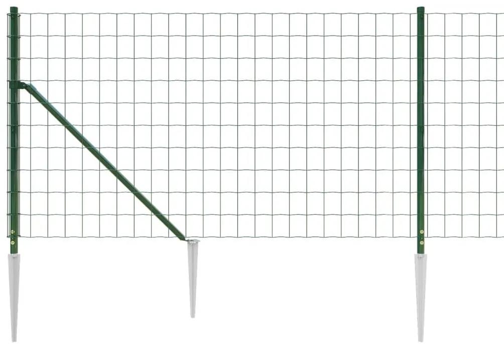 Συρματόπλεγμα Περίφραξης Πράσινο 1,1 x 10 μ. με Καρφωτές Βάσεις - Πράσινο
