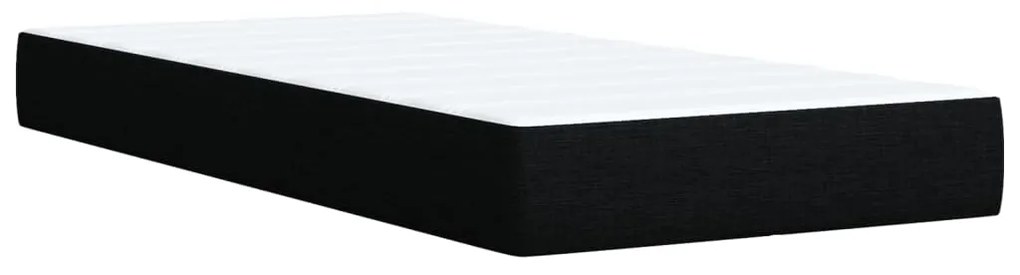 ΚΡΕΒΑΤΙ BOXSPRING ΜΕ ΣΤΡΩΜΑ ΜΑΥΡΟ 90X190 ΕΚ.ΥΦΑΣΜΑΤΙΝΟ 3291525