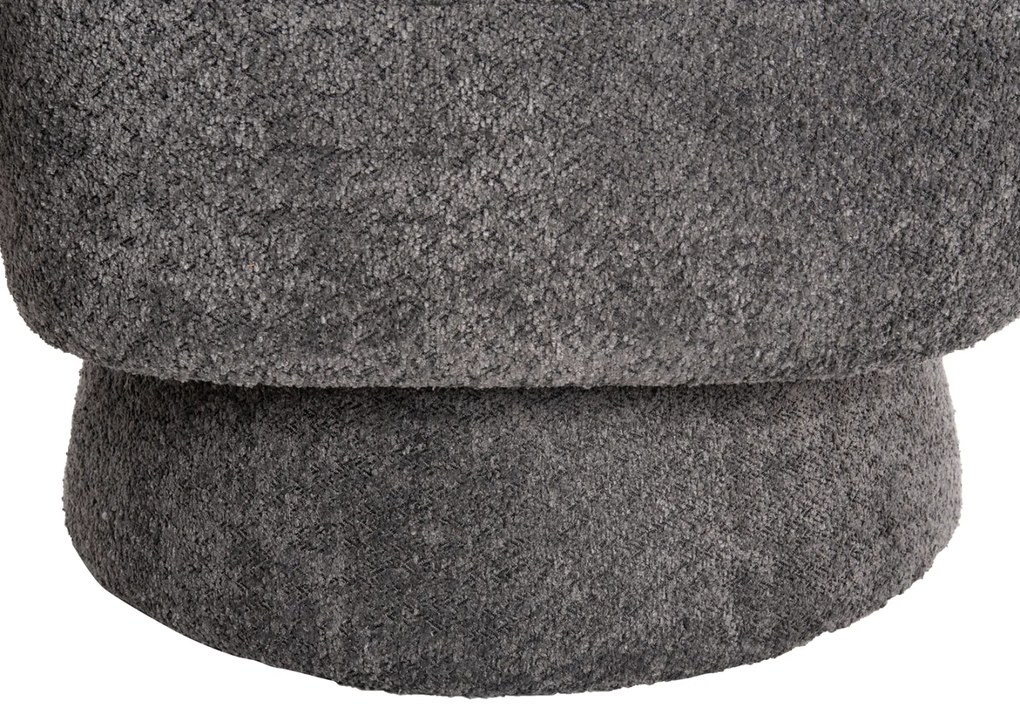ΠΟΛΥΘΡΟΝΑ KARLEN HM9592.01 ΓΚΡΙ ΜΠΟΥΚΛΕ ΥΦΑΣΜΑ 78x81x77Υεκ.