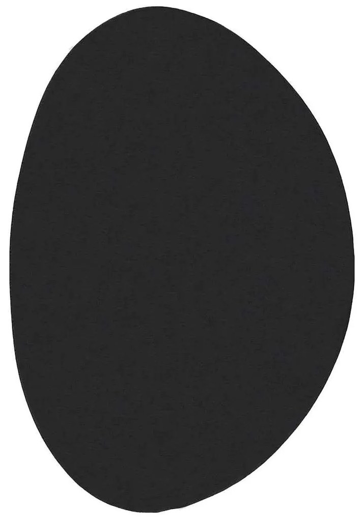 vidaXL Χαλί Μαύρο 120 x 170 cm Πολυεστέρας