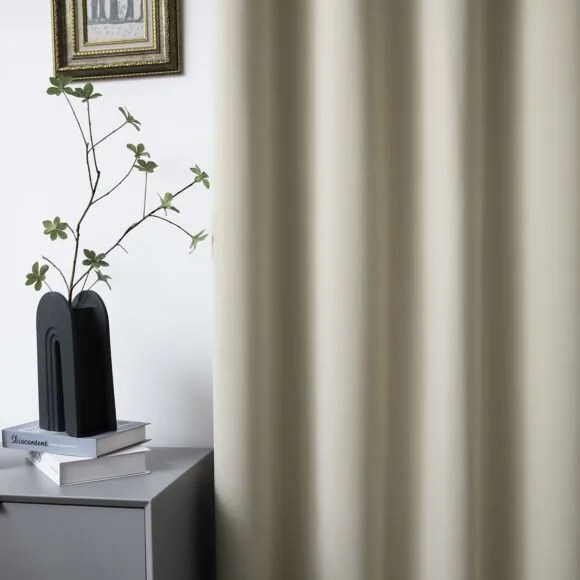 Beauty Home Ύφασμα κουρτίνας Blackout σκίασης Ideal Art 8400  Ύφασμα Φ280 Άμμου