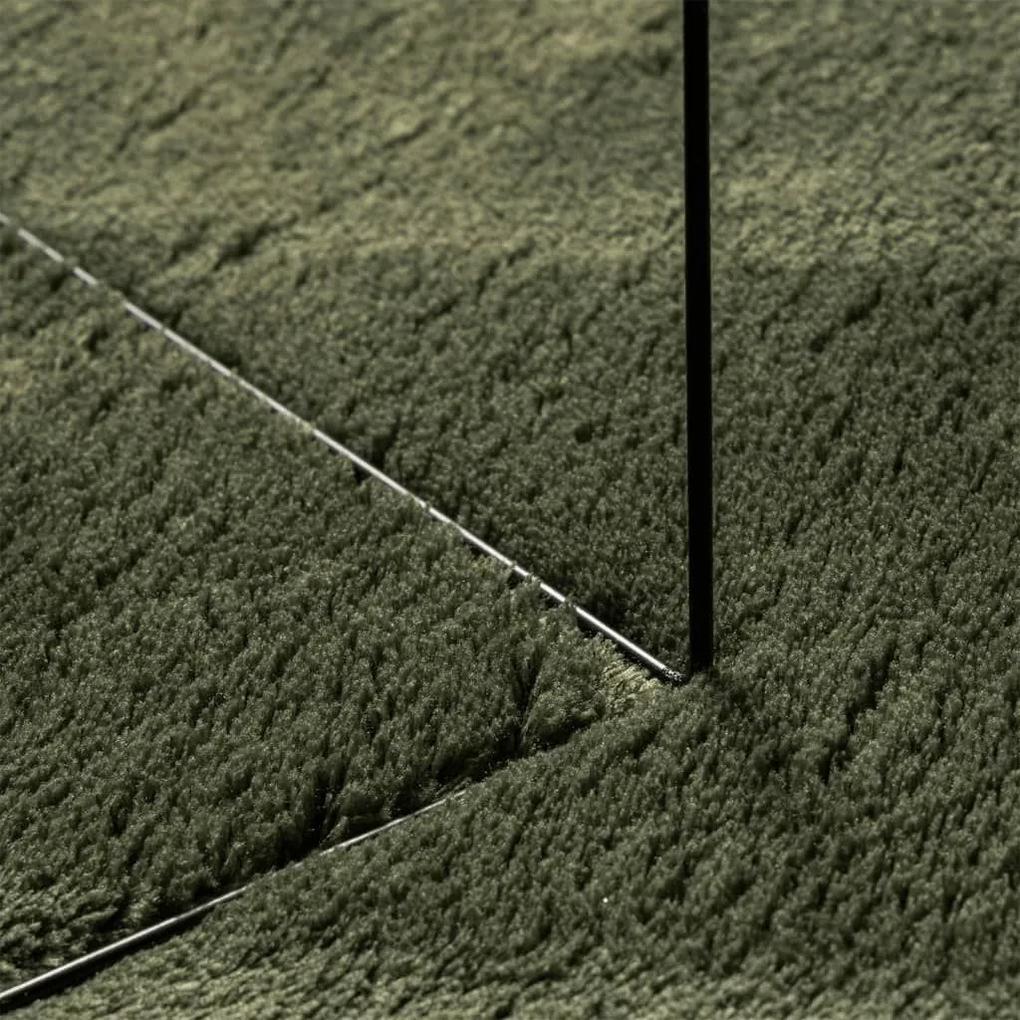 Χαλί HUARTE με Κοντό Πέλος Μαλακό/ Πλενόμενο 60x110 εκ. - Πράσινο