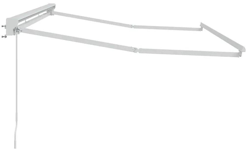 vidaXL Σκελετός Τέντας Λευκό 3.5 x 2 m