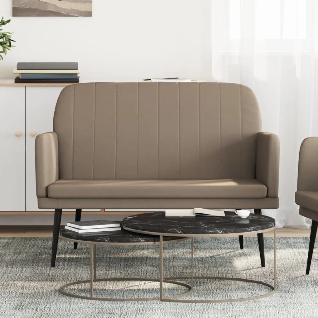 vidaXL Πάγκος Καπουτσίνο 107x80x81 εκ. από Συνθετικό Δέρμα