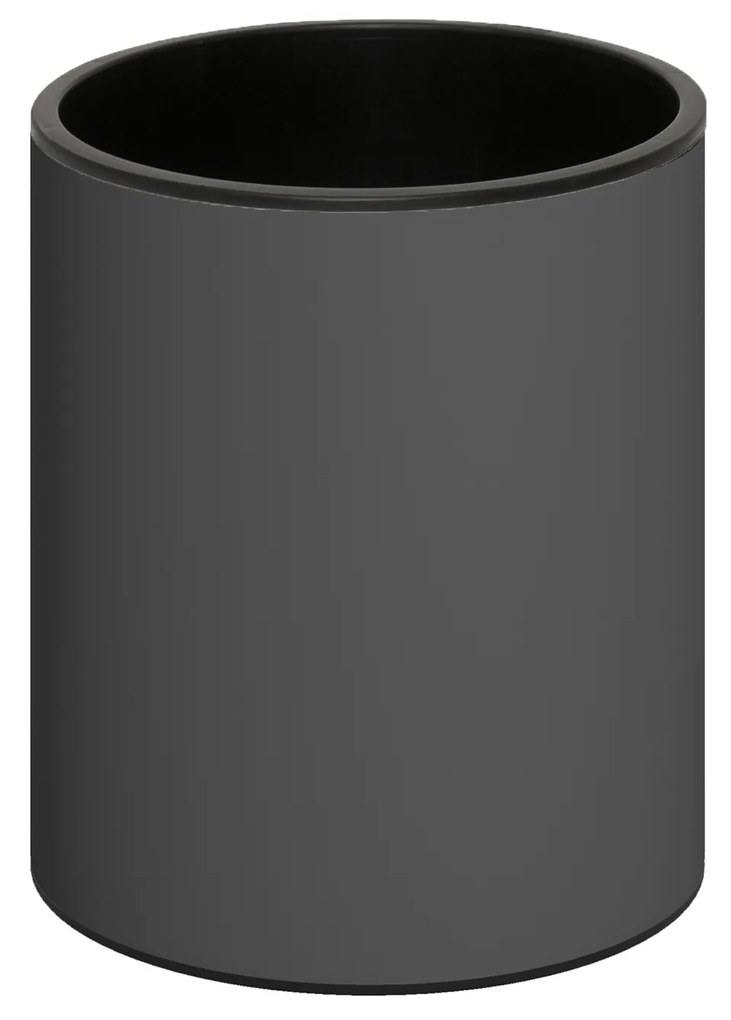 Καλάθι Απορριμμάτων 6lit Ανοιχτό Matt Anthracite 20x24εκ. Pam &amp; Co 2024-113