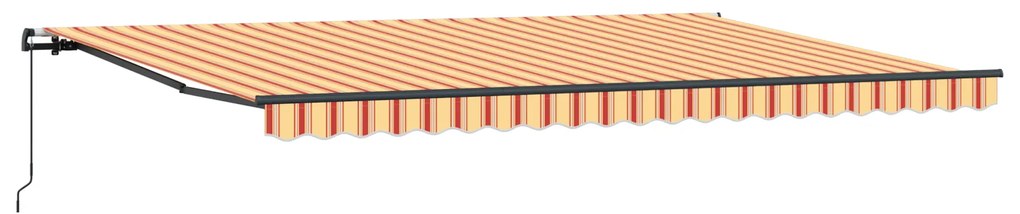 vidaXL Χειροκίνητο Ανακλινόμενο Τεντιάκι 500 x 350 εκ