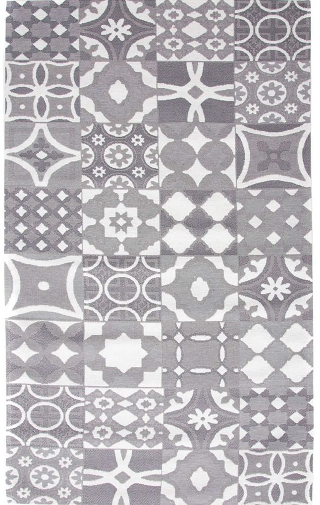 Χαλί Canvas 214 W Grey-White Royal Carpet 75X250cm Chenille