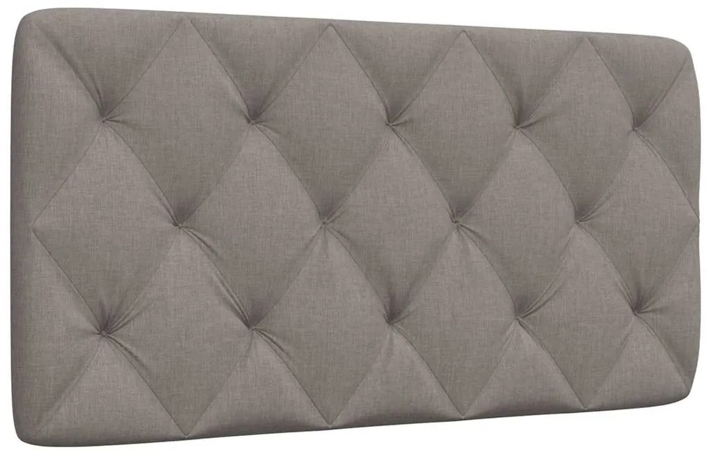 vidaXL Μαξιλάρι για Κεφαλάρι Taupe 100 εκ. Υφασμάτινο