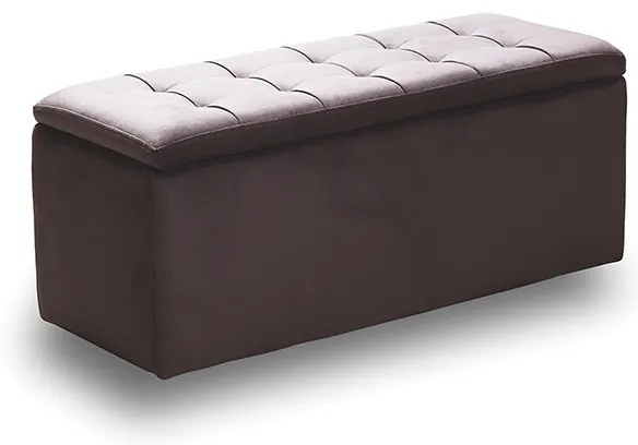 LIDO ΣΚΑΜΠΟ VELVET BROWN ΜΕ ΑΠΟΘ. ΧΩΡΟ 101X41X42εκ. 101X41X42εκ.