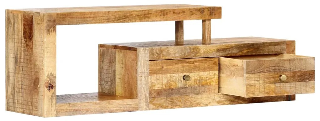 vidaXL Έπιπλο Τηλεόρασης 120 x 30 x 40 εκ. από Μασίφ Ξύλο Μάνγκο