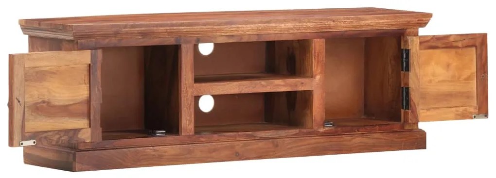 vidaXL Έπιπλο Τηλεόρασης 120 x 30 x 40 εκ. από Μασίφ Ξύλο Sheesham