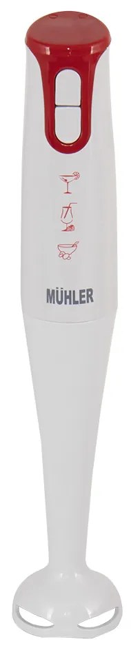 Muhler MB-409 Ραβδομπλέντερ με Πλαστική Ράβδο 400W Λευκό