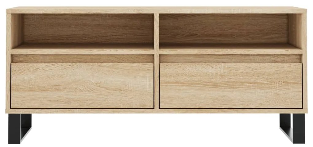vidaXL Έπιπλο Τηλεόρασης Sonoma Δρυς 100 x 34,5 x 44,5 εκ. Επεξ. Ξύλο