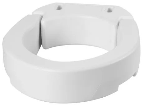 VEVOR Raised Toilet Seat, 136.1 kg Load Capacity, 88.9 mm Lift Height, Commode Elevated Toilet Seat Riser with Enlarged Opening for Seniors, Elderly, Handicap, Disabled, and Adults, Fits Round Bowl