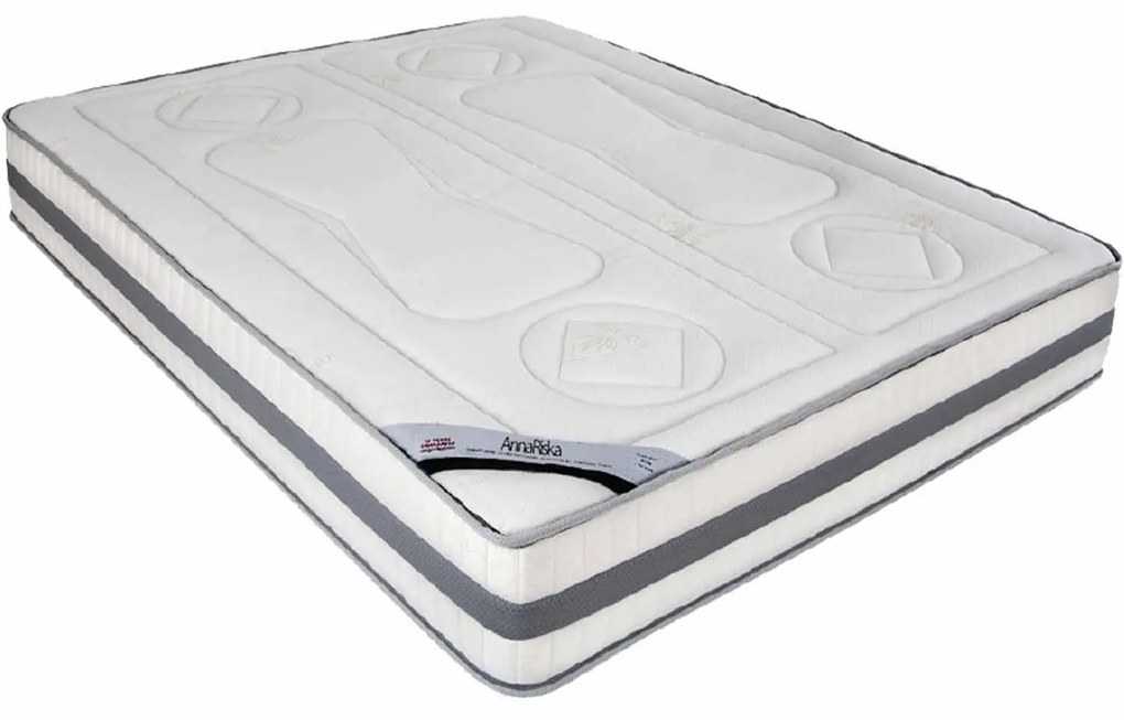 Στρώμα Superior White - Grey Anna Riska Queen Size 160x200cm