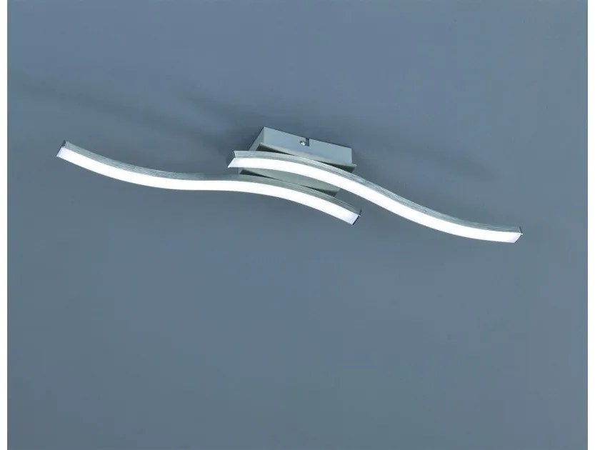 Πλαφονιέρα Φωτιστικό Οροφής 2xLED 5W 3000Κ Route Trio Lighting-R62472107-Νίκελ Ματ R62472107