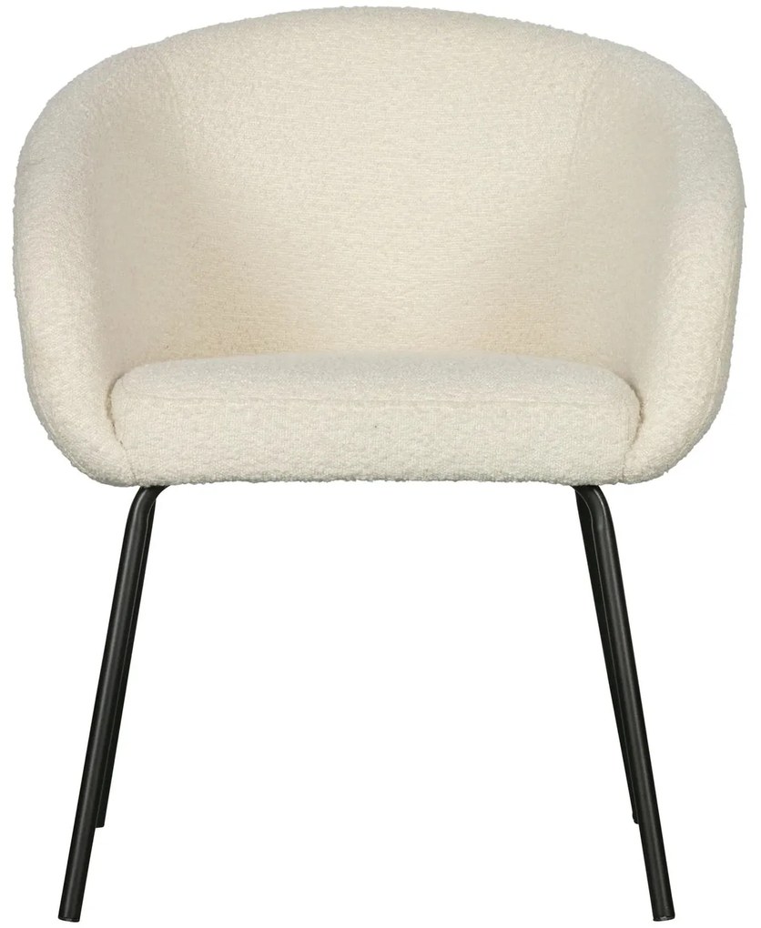 Chair DE EEKHOORN Noelle dining chair boucle off white 373353-O-0090