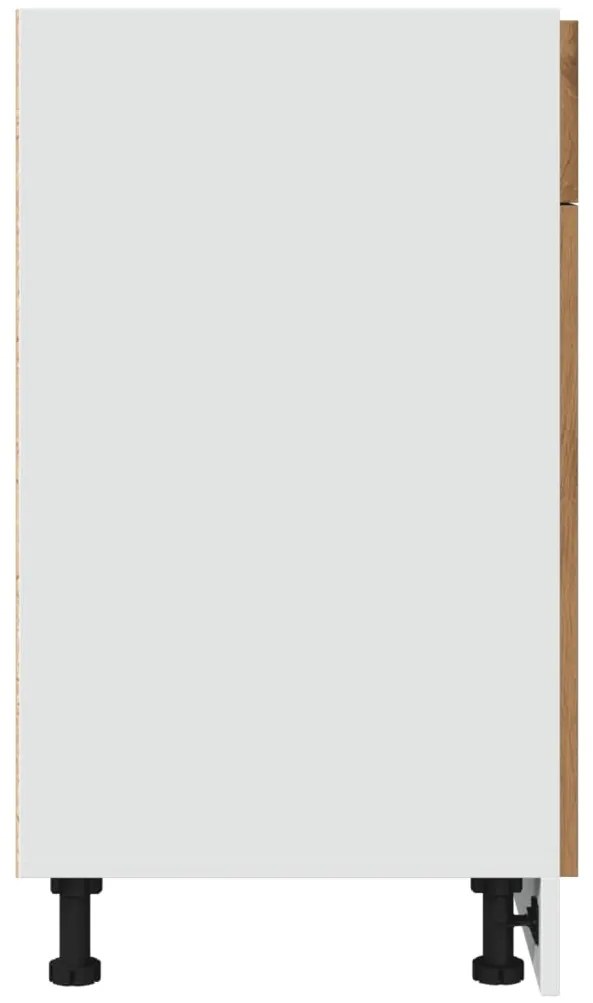 vidaXL Έπιπλο Με Συρτάρι Lyon Αρτισιανή Δρυς 50x46x81,5εκ.