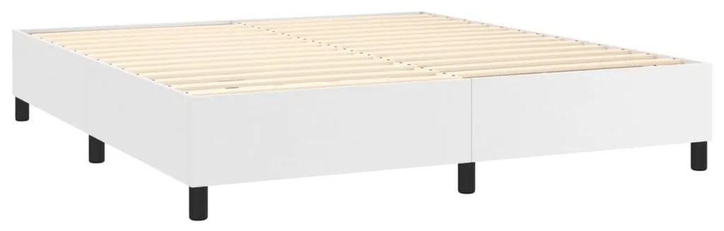 ΚΡΕΒΑΤΙ BOXSPRING ΜΕ ΣΤΡΩΜΑ ΛΕΥΚΟ 180X200 ΕΚ. ΣΥΝΘΕΤΙΚΟ ΔΕΡΜΑ 3142798