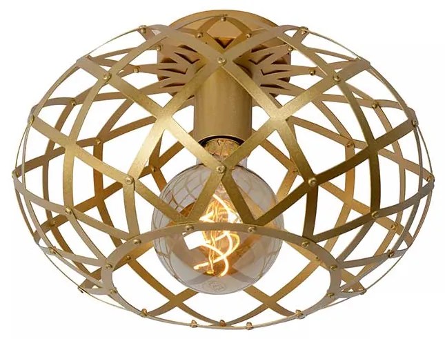 Φωτιστικό Οροφής Lucide 21117-30-02 WOLFRAM Χρυσό Χρώμα (Gold Coloured)