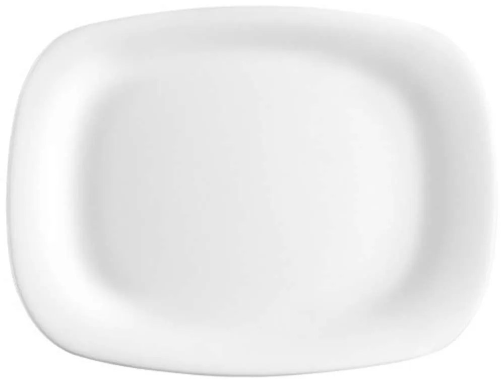 Πιατέλα Ορθογώνια Οπαλίνα Parma BR03116533 24x34cm White Bormioli Rocco Opaline