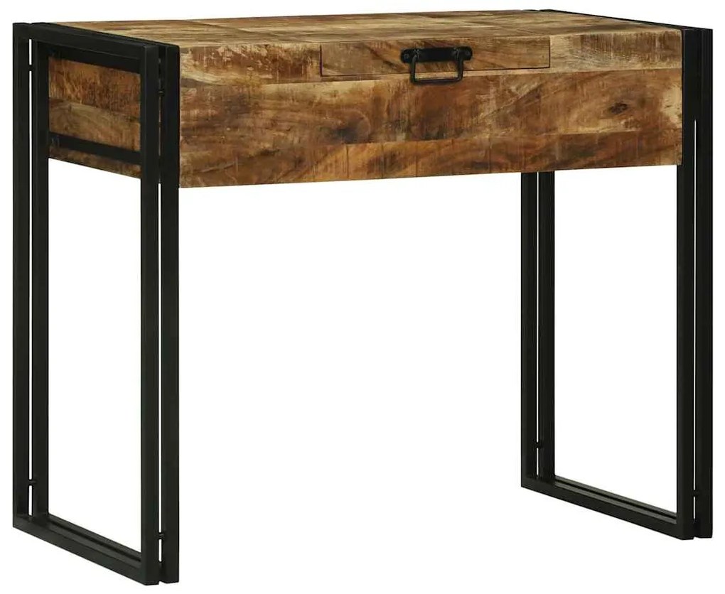 vidaXL Τραπέζια Ντυσίματος Κρεβατοκάμαρας Καφέ Μασίφ ξύλο μάνγκο