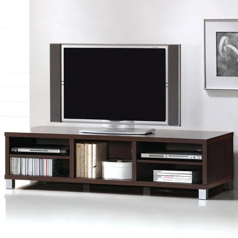 ANALOG Έπιπλο TV Απόχρωση Wenge  150x59x41cm [-Wenge-] [-MDF - Κόντρα Πλακέ - Καπλαμάς - Νοβοπάν-] Ε7385,1