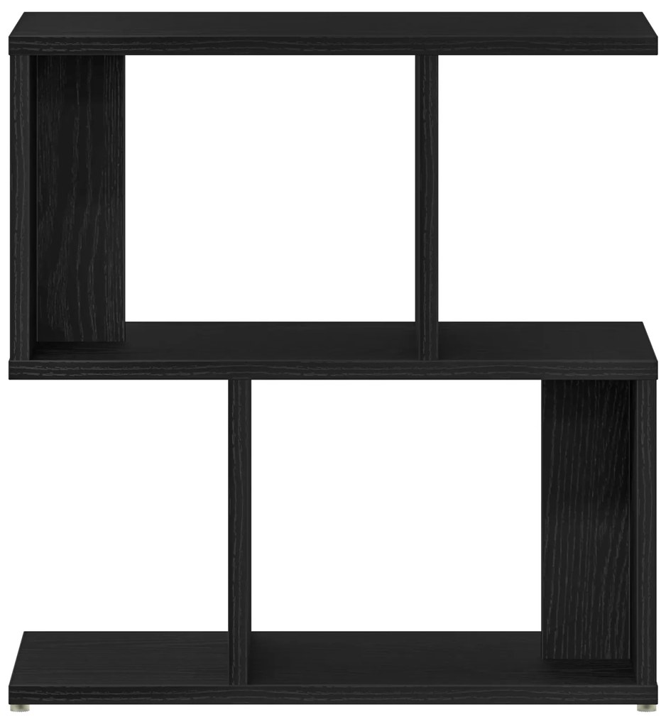 vidaXL Κομοδίνο Μαύρη Δρυς 50x30x51,5 εκ Επεξεργασμένο Ξύλο