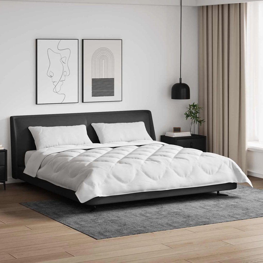 Πάπλωμα με μαξιλάρι 3 pcs Λευκό Μικροΐνες