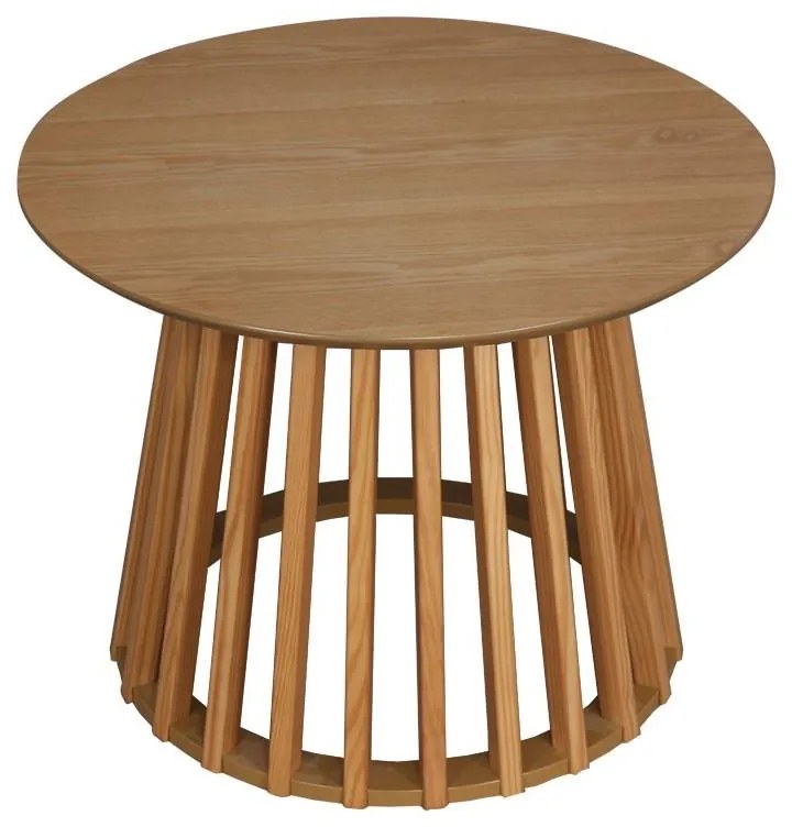Τραπέζι σαλονιού Domonic φυσικό Φ60x45εκ 60x60x45 εκ.